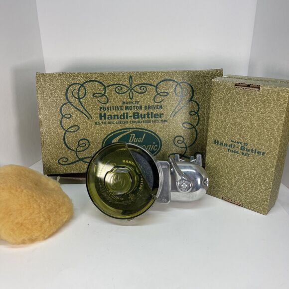 Vtg Kirby Dual Sanitronic Positive Motor Driven Handi-Butler Sharpener Buffer - Picture 1 of 14